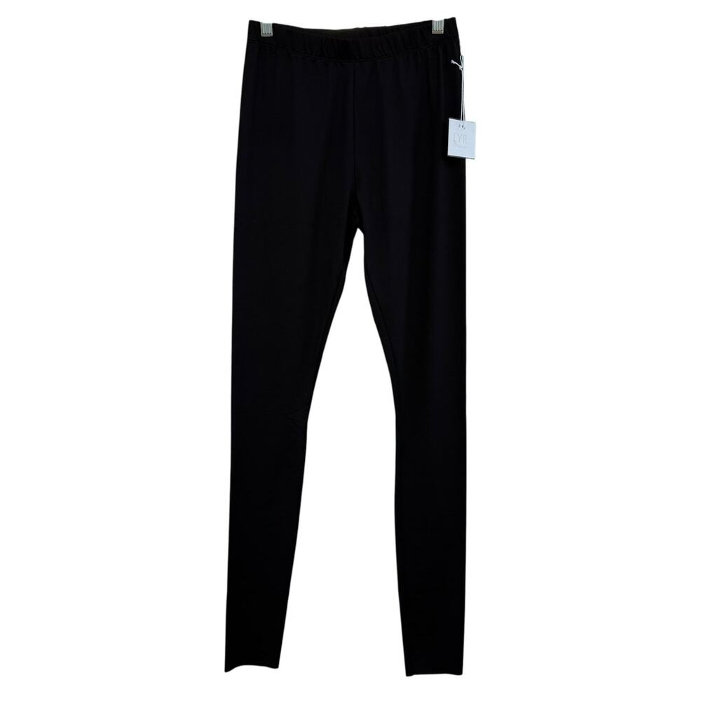 Splendid Stretch Nylon LYR Black Leggings Lightweight Size XS Athleisure NWT